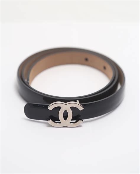 chanel belt black with charms|chanel skinny belt black.